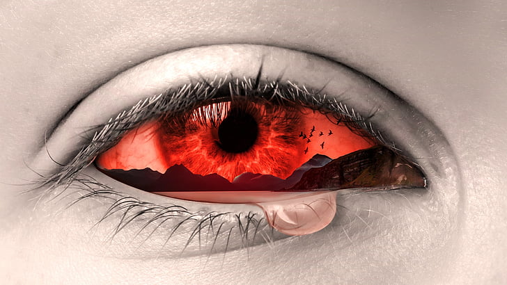 eye manipulation tears art preview
